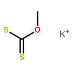 Carbonodithioic acid,O-methyl ester, potassium salt (9CI)