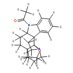 1-acetyl-19,21-epoxy-aspidospermidine