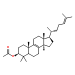 Lanosta-8,24-dien-3-ol,3-acetate, (3b)-