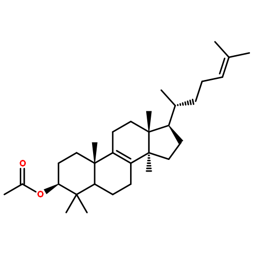 Lanosta-8,24-dien-3-ol,3-acetate, (3b)-