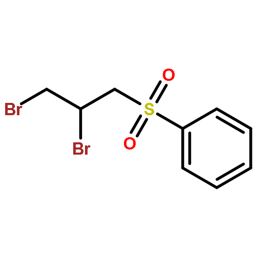 Benzene, [(2,3-dibromopropyl)sulfonyl]-