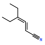 2,3-Hexadienenitrile, 4-ethyl-