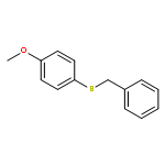 1-(benzylsulfanyl)-4-methoxybenzene