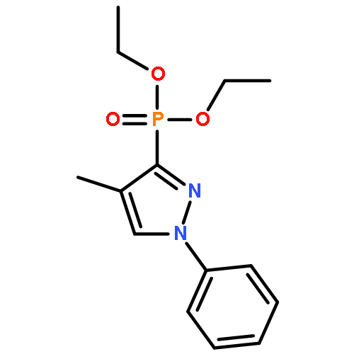 3-DIETHOXYPHOSPHORYL-4-METHYL-1-PHENYLPYRAZOLE 