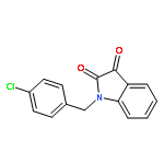 1H-Indole-2,3-dione,1-[(4-chlorophenyl)methyl]-