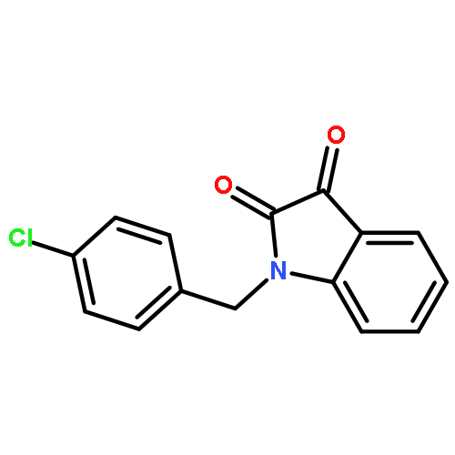 1H-Indole-2,3-dione,1-[(4-chlorophenyl)methyl]-