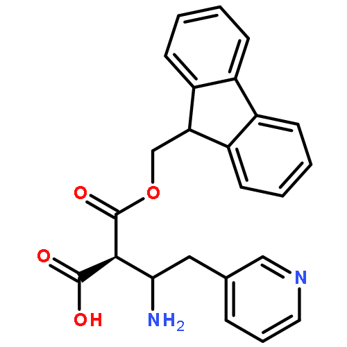 3-Pyridinebutanoicacid, b-[[(9H-fluoren-9-ylmethoxy)carbonyl]amino]-,(bS)-