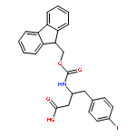 (S)-3-((((9H-Fluoren-9-yl)methoxy)carbonyl)amino)-4-(4-iodophenyl)butanoic acid