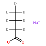 Butanoic-d7 acid,sodium salt (9CI)