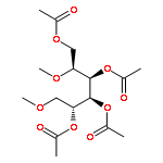 D-Galactitol, 2,6-di-O-methyl-, tetraacetate