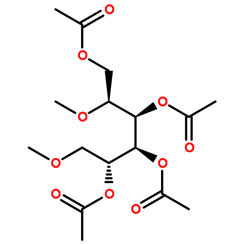 D-Galactitol, 2,6-di-O-methyl-, tetraacetate