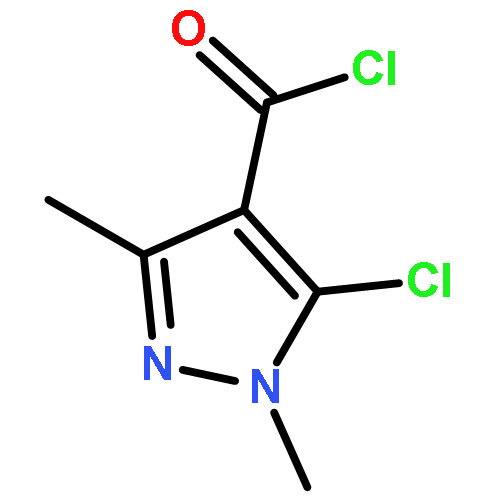 5-chloro-1,3-dimethyl-1H-pyrazole-4-carbonyl chloride