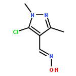 N-[(5-chloro-1,3-dimethyl-1H-pyrazol-4-yl)methylidene]hydroxylamine