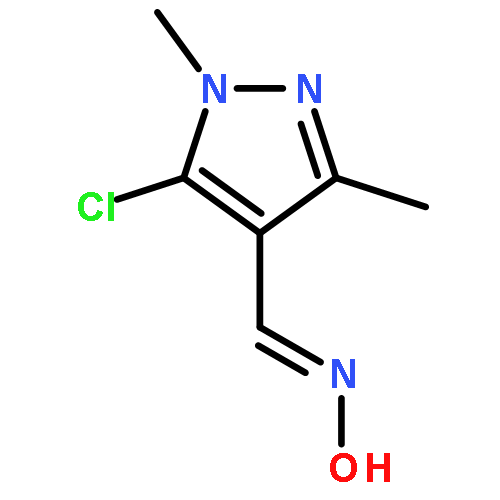 N-[(5-chloro-1,3-dimethyl-1H-pyrazol-4-yl)methylidene]hydroxylamine