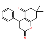 2H-1-Benzopyran-2,5(6H)-dione,3,4,7,8-tetrahydro-7,7-dimethyl-4-phenyl-