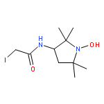 1-Pyrrolidinyloxy,3-[(2-iodoacetyl)amino]-2,2,5,5-tetramethyl-