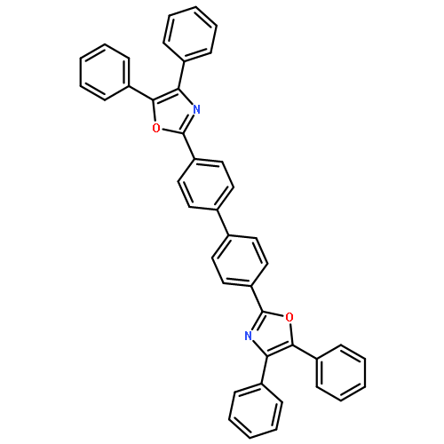 2-[4-[4-(4,5-DIPHENYL-1,3-OXAZOL-2-YL)PHENYL]PHENYL]-4,5-DIPHENYL-1,3-OXAZOLE 