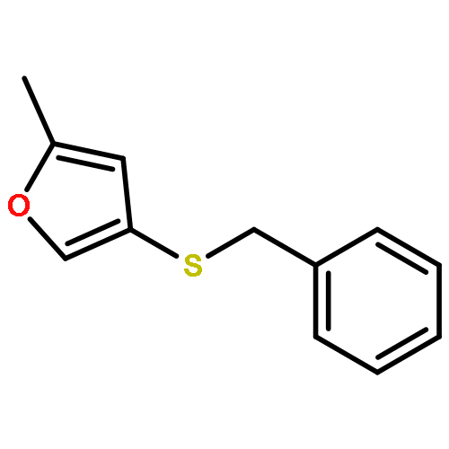 Furan, 2-methyl-4-[(phenylmethyl)thio]-