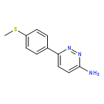 3-Pyridazinamine, 6-[4-(methylthio)phenyl]-