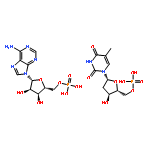 5-Adenylic acid, homopolymer, complex with 5-thymidylic acid homopolymer (1:1)