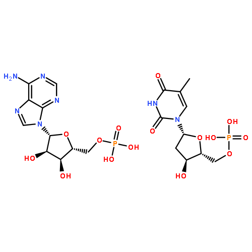 5-Adenylic acid, homopolymer, complex with 5-thymidylic acid homopolymer (1:1)