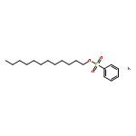 Benzenesulfonic acid,dodecyl-, potassium salt (1:1)