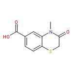 2H-1,4-Benzothiazine-6-carboxylic acid, 3,4-dihydro-4-methyl-3-oxo-