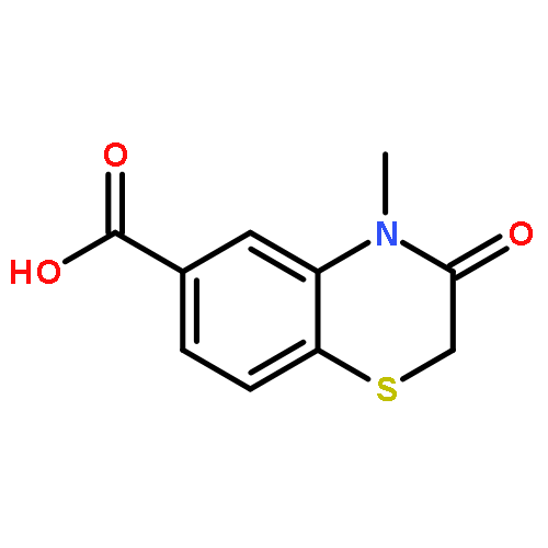 2H-1,4-Benzothiazine-6-carboxylic acid, 3,4-dihydro-4-methyl-3-oxo-