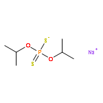 Phosphorodithioic acid,O,O-bis(1-methylethyl) ester, sodium salt (1:1)