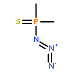 Phosphinothioic azide, dimethyl-