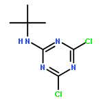 N-(tert-Butyl)-4,6-dichloro-1,3,5-triazin-2-amine