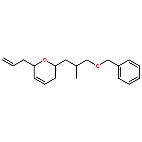 2H-Pyran,3,6-dihydro-2-[(2R)-2-methyl-3-(phenylmethoxy)propyl]-6-(2-propenyl)-,(2S,6R)-