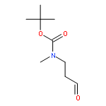 tert-Butyl methyl(3-oxopropyl)carbamate