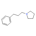 Pyrrolidine, 1-(3-phenylpropyl)-