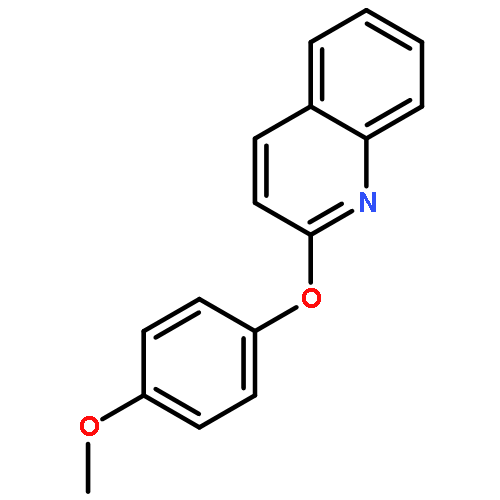 Quinoline, 2-(4-methoxyphenoxy)-