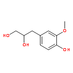 1,2-Propanediol,3-(4-hydroxy-3-methoxyphenyl)-