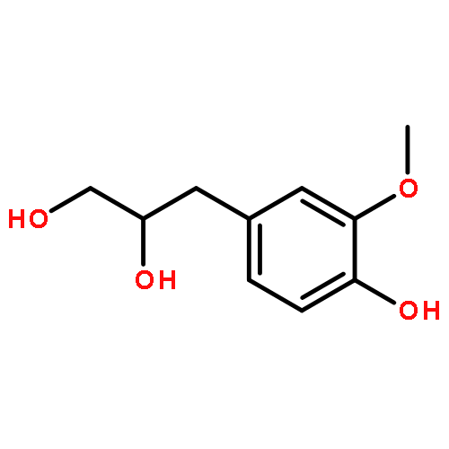 1,2-Propanediol,3-(4-hydroxy-3-methoxyphenyl)-