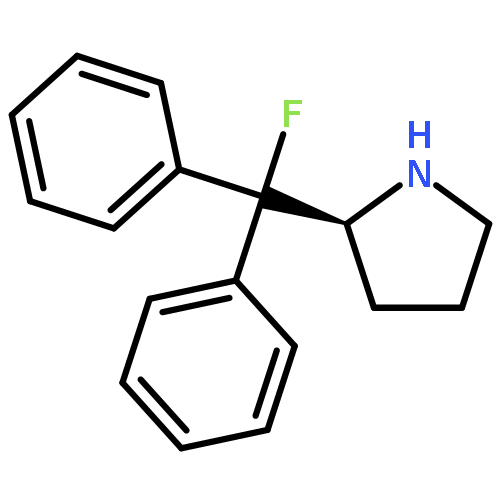 Pyrrolidine,2-(fluorodiphenylmethyl)-, (2S)-