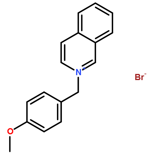 Isoquinolinium,2-[(4-methoxyphenyl)methyl]-, bromide (1:1)