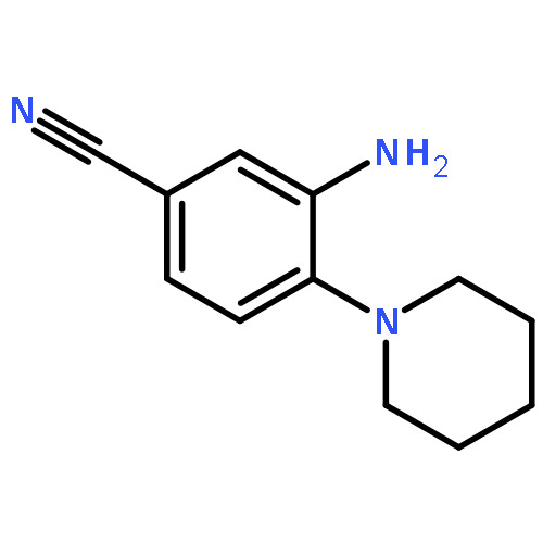 Benzonitrile, 3-amino-4-(1-piperidinyl)-