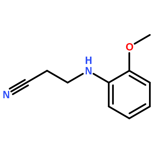 3-[(2-methoxyphenyl)amino]propanenitrile