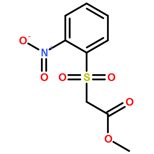 Acetic acid, [(2-nitrophenyl)sulfonyl]-, methyl ester