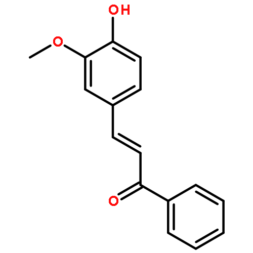 2-Propen-1-one, 3-(4-hydroxy-3-methoxyphenyl)-1-phenyl-, (2E)-