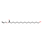 Hexadecanoic acid, 16-hydroxy-, 2-propenyl ester