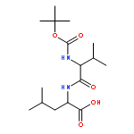 L-Leucine, N-[(1,1-dimethylethoxy)carbonyl]-L-valyl-