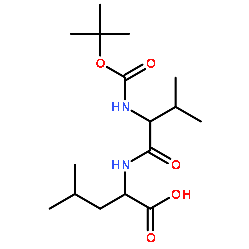 L-Leucine, N-[(1,1-dimethylethoxy)carbonyl]-L-valyl-