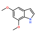 1H-Indole,5,7-dimethoxy-