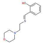 Phenol, 2-[[[2-(4-morpholinyl)ethyl]imino]methyl]-