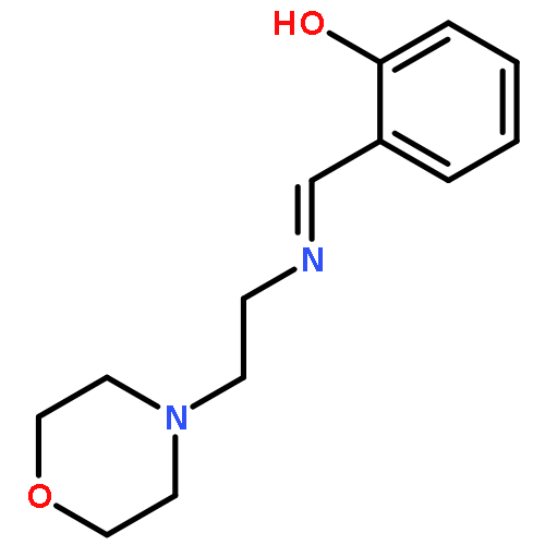 Phenol, 2-[[[2-(4-morpholinyl)ethyl]imino]methyl]-