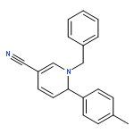 1-benzyl-6-(4-methylphenyl)-1,6-dihydropyridine-3-carbonitrile